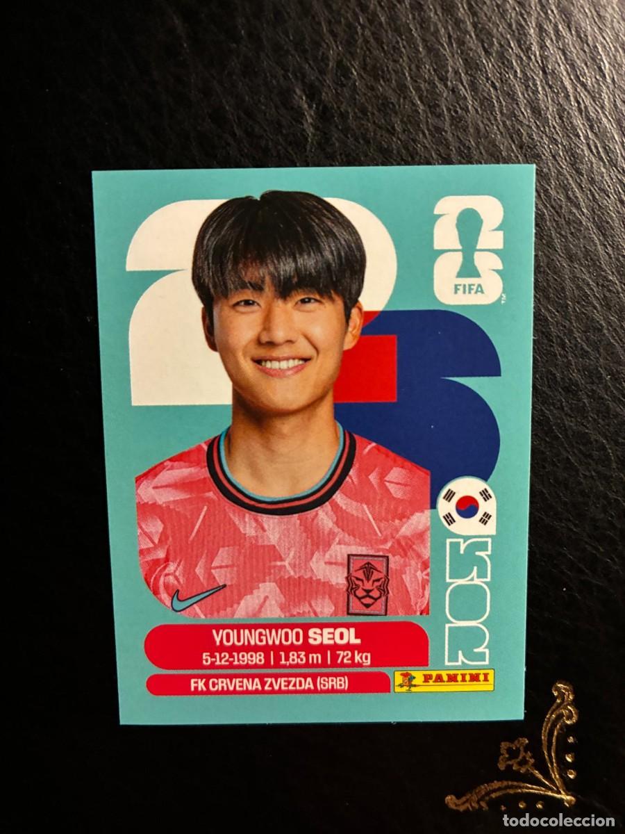 Cromos de f&uacute;tbol: KOR 6 YOUNG-WOO SEOL KOR6 COREA DEL SUR FIFA WORLD CUP MUNDIAL 2026 26 PANINI