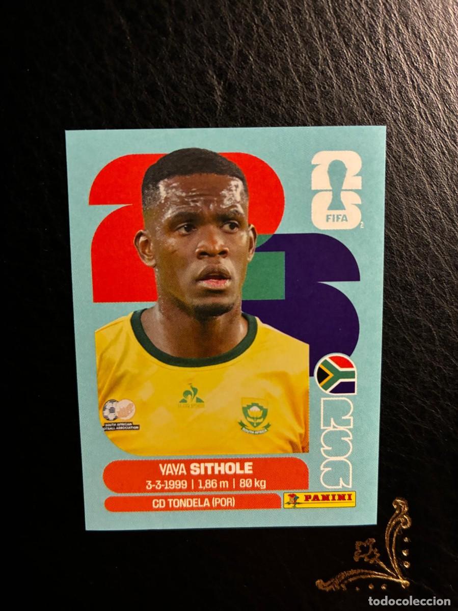 Cartes &agrave; collectionner de Football: RSA 15 YAYA SITHOLE RSA15 SUDAFRICA FIFA WORLD CUP MUNDIAL 2026 26 PANINI