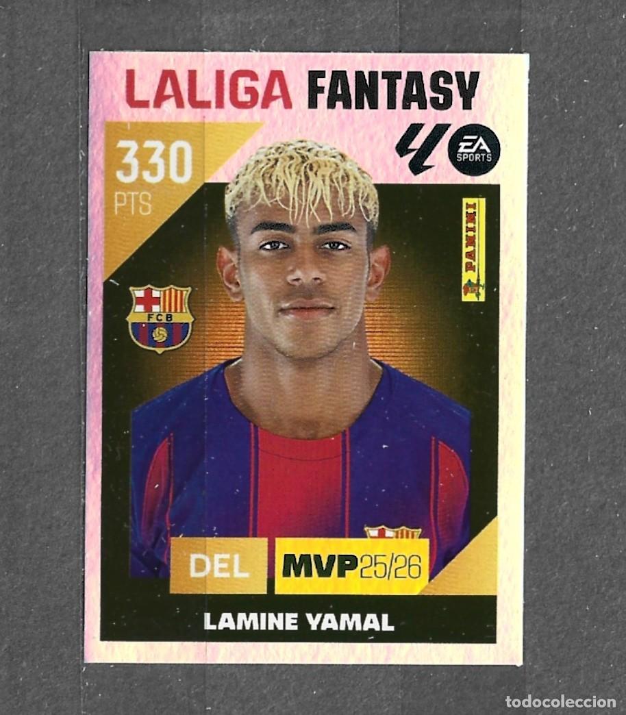 Football Stickers: Liga este 26/27 - Lamine Yamal - N&deg; 5 - FC Barcelona - ( Fantasy )