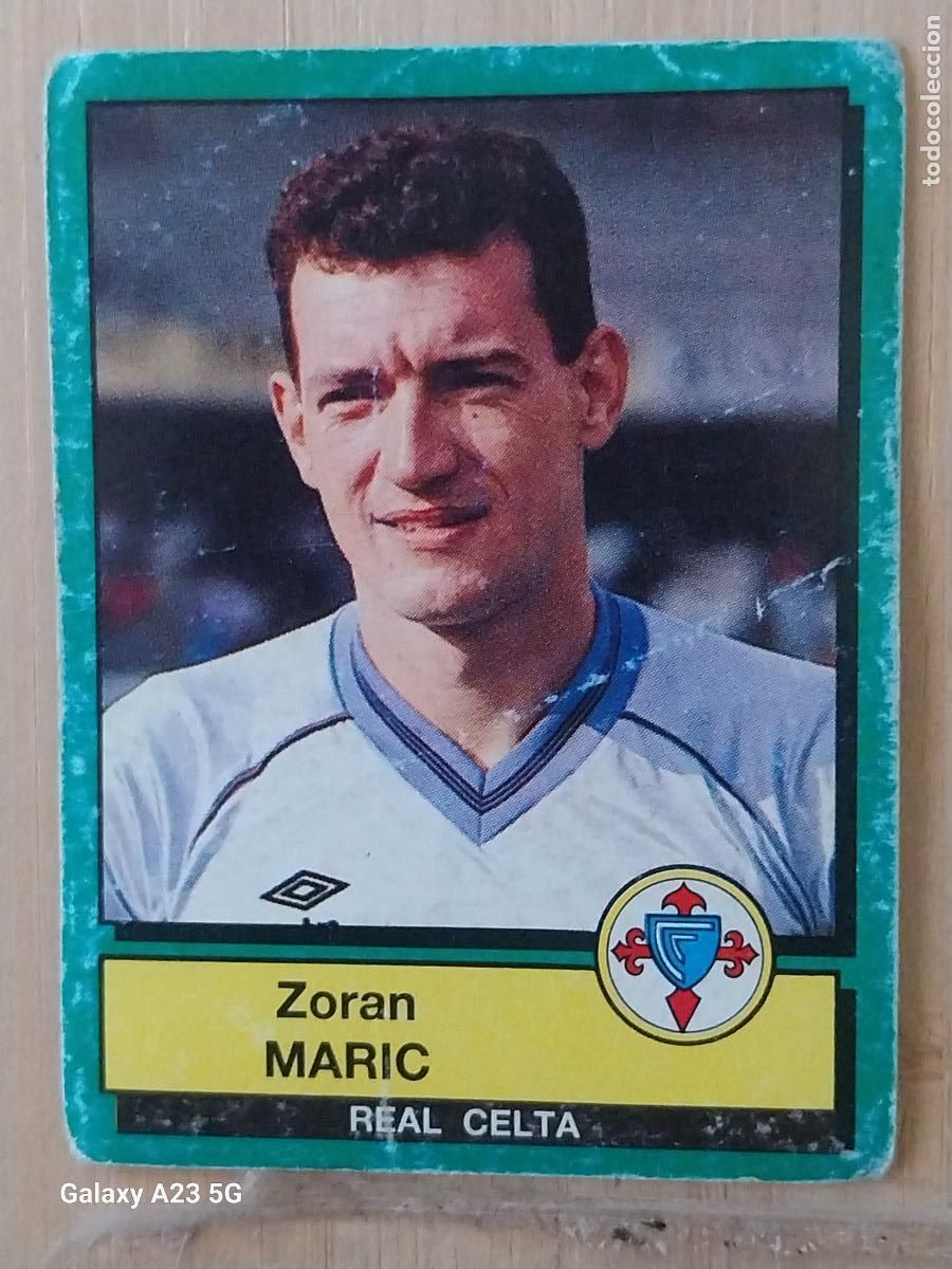Football Stickers: VILLANUEVA CELTA PANINI FUTBOL 90 CROMO 107 SIN PEGAR NUNCA SOBADO A&Ntilde;O 1990 ***