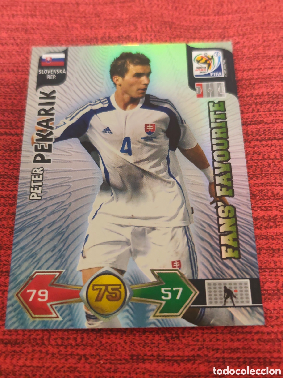 Football Stickers: FANS FAVOURITE PEKARIK ESLOVENIA ADRENALYN XL WORLD CUP SOUTH AFRICA 2010