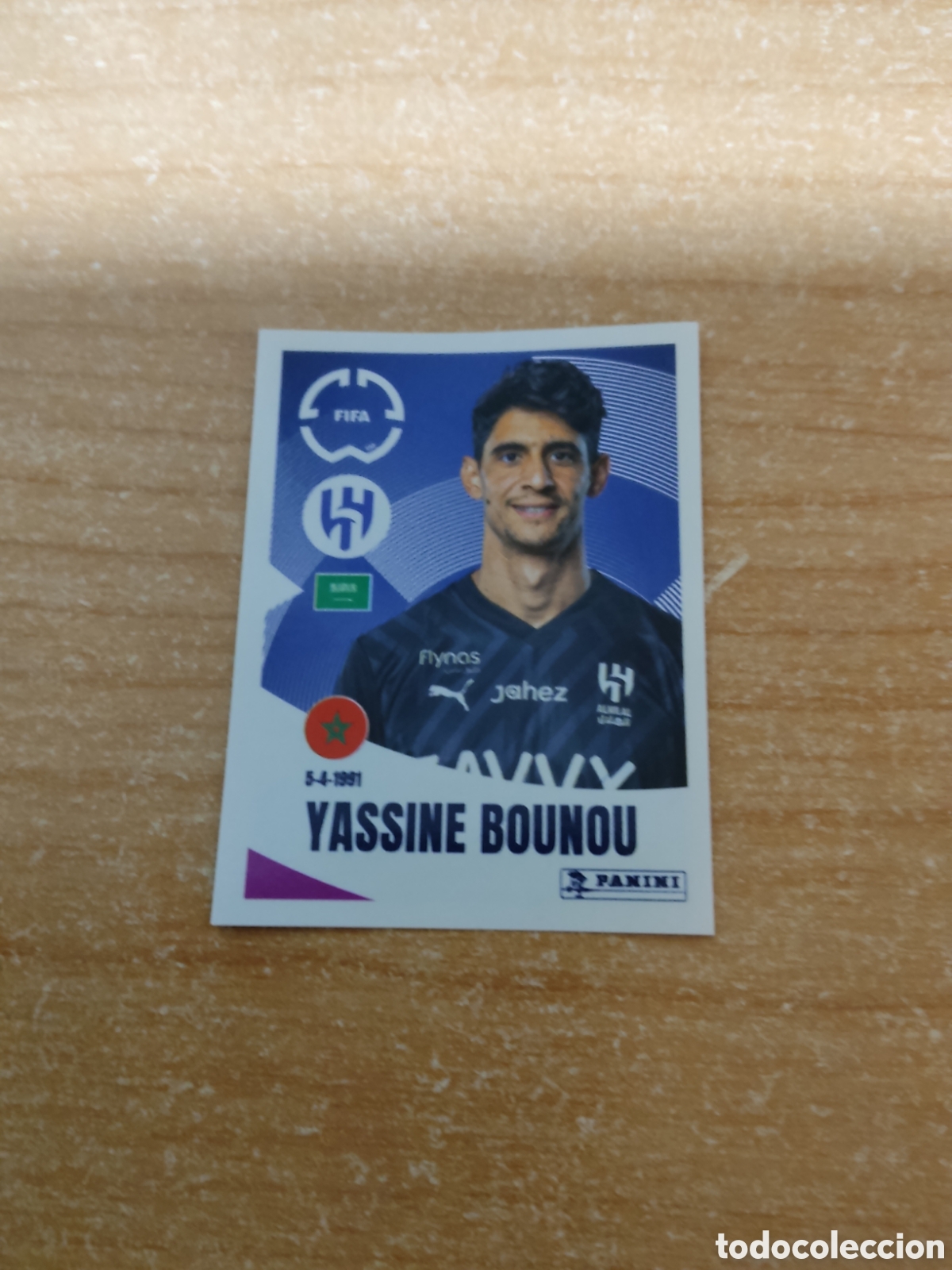Football Stickers: 498 BOUNOU AL HILAL FIFA CLUB WORLD CUP 2025