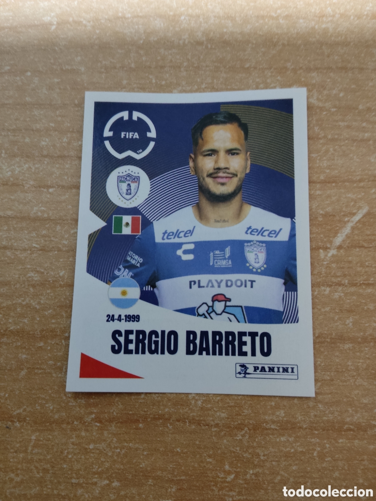 Cromos de f&uacute;tbol: 518 SERGIO BARRETO PACHUCA FIFA CLUB WORLD CUP 2025