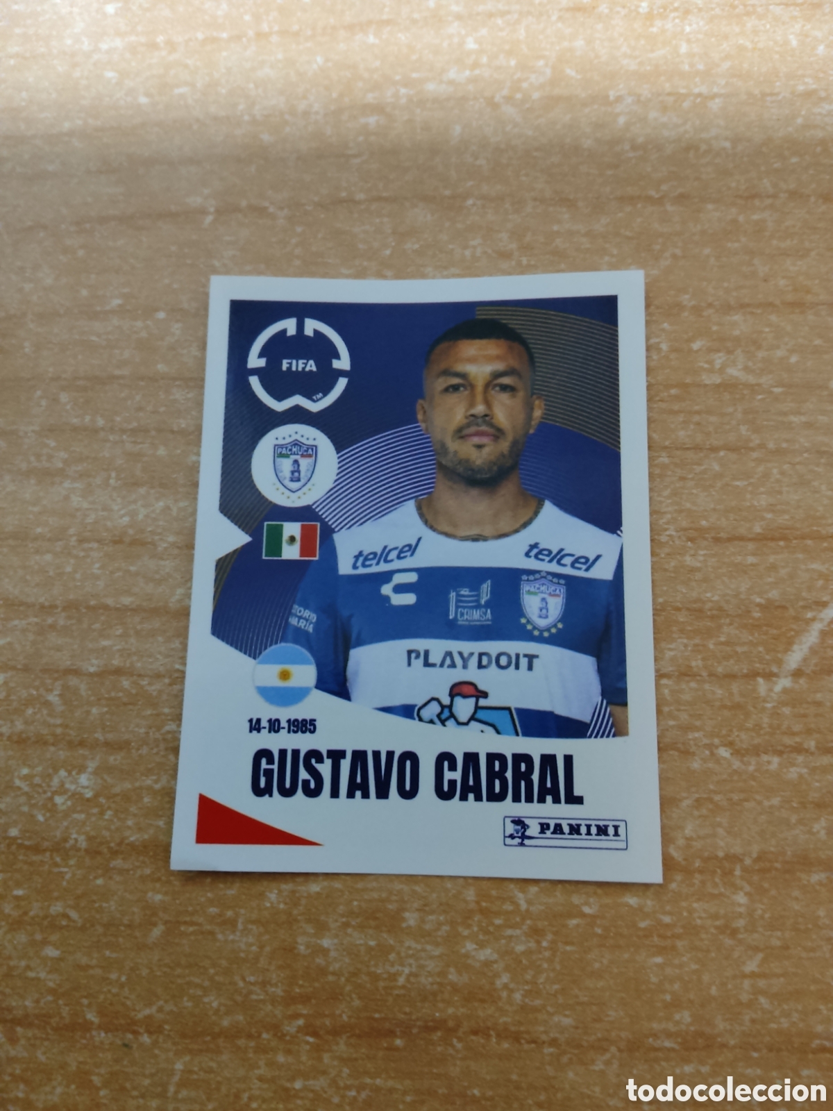 Cromos de f&uacute;tbol: 520 GUSTAVO CABRAL PACHUCA FIFA CLUB WORLD CUP 2025