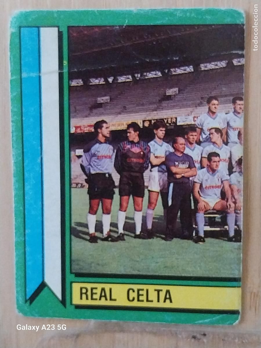 Cromos de Futebol: CELTA PANINI FUTBOL 90 CROMO 92 SIN PEGAR NUNCA SOBADO A&Ntilde;O 1990 ***