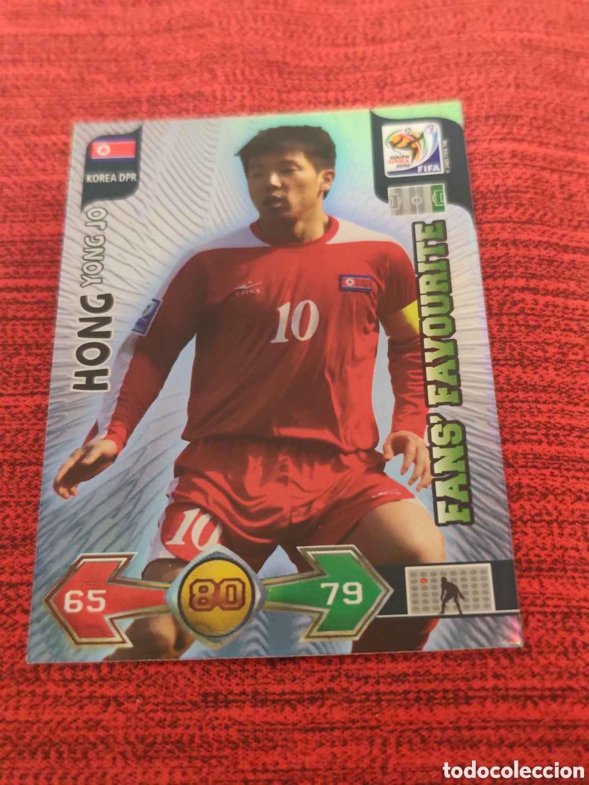 Cromos de Futebol: FANS FAVOURITE HONG KOREA DPR ADRENALYN XL WORLD CUP SOUTH AFRICA 2010