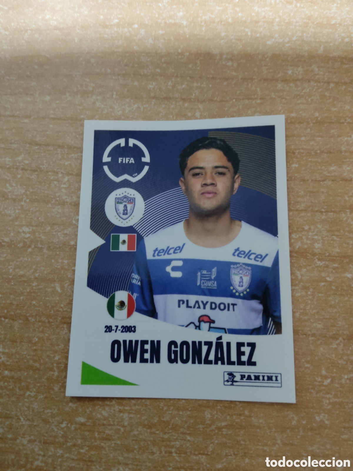 Cromos de Futebol: 531 OWEN GONZALEZ PACHUCA FIFA CLUB WORLD CUP 2025