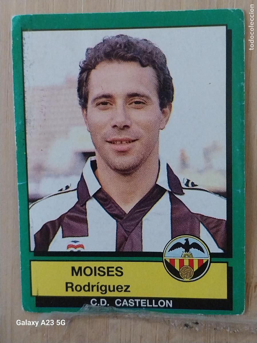 Cromos de Futebol: MOISES CASTELLON PANINI FUTBOL 90 CROMO 89 SIN PEGAR NUNCA SOBADO A&Ntilde;O 1990 ***