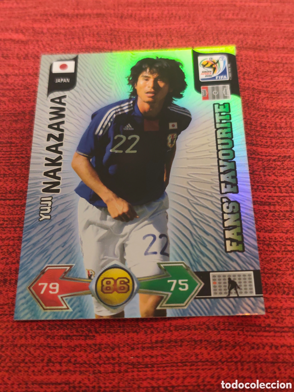 Cromos de Futebol: FANS FAVOURITE NAKAZAWA JAP&Oacute;N ADRENALYN XL WORLD CUP SOUTH AFRICA 2010
