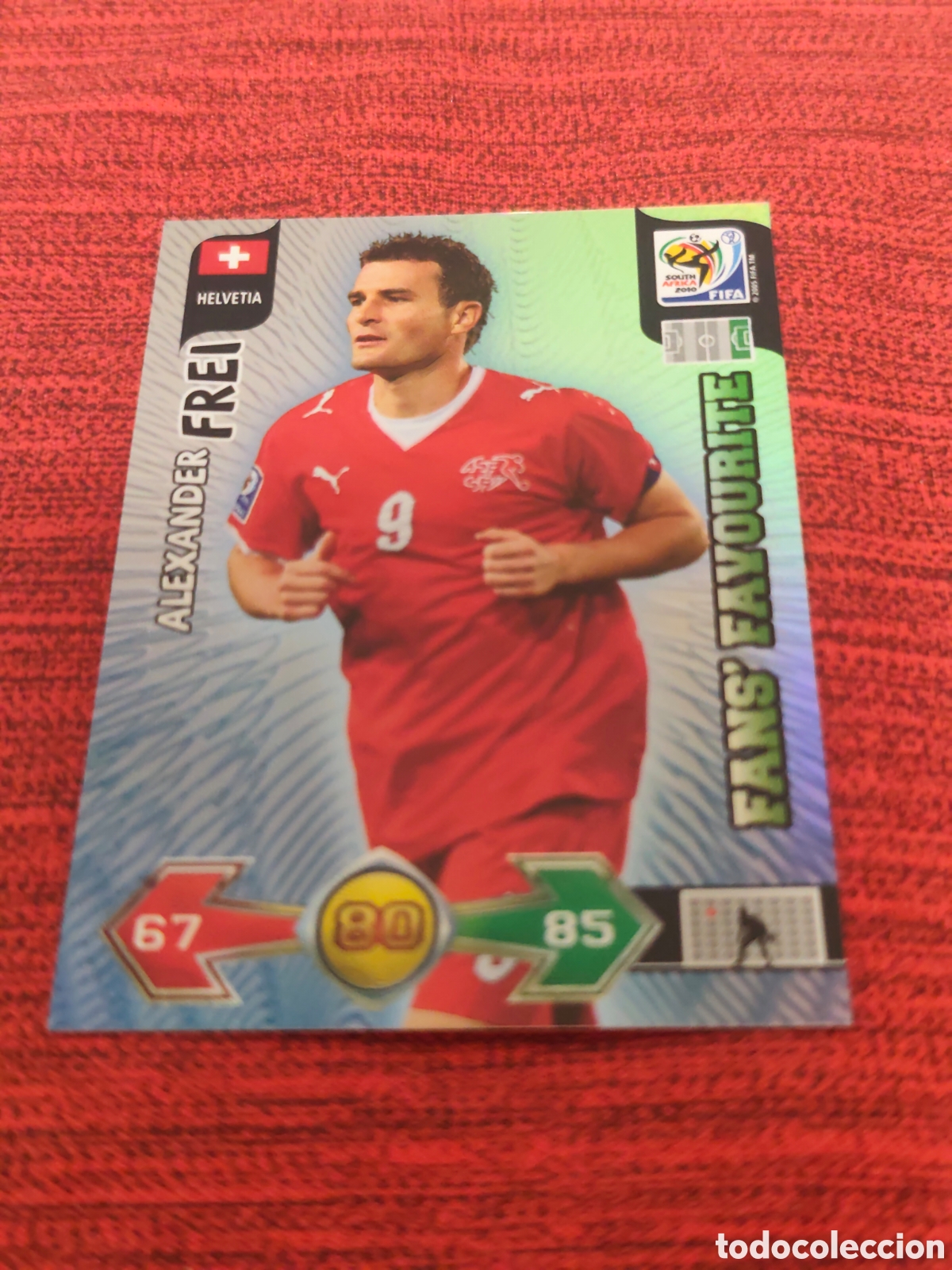 Cromos de f&uacute;tbol: FANS FAVOURITE FREI SUIZA ADRENALYN XL WORLD CUP SOUTH AFRICA 2010