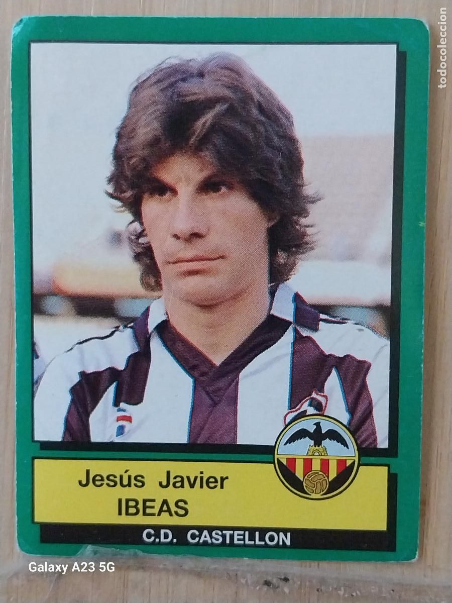 Cromos de f&uacute;tbol: IBEAS CASTELLON PANINI FUTBOL 90 CROMO 81 SIN PEGAR NUNCA SOBADO A&Ntilde;O 1990 ***