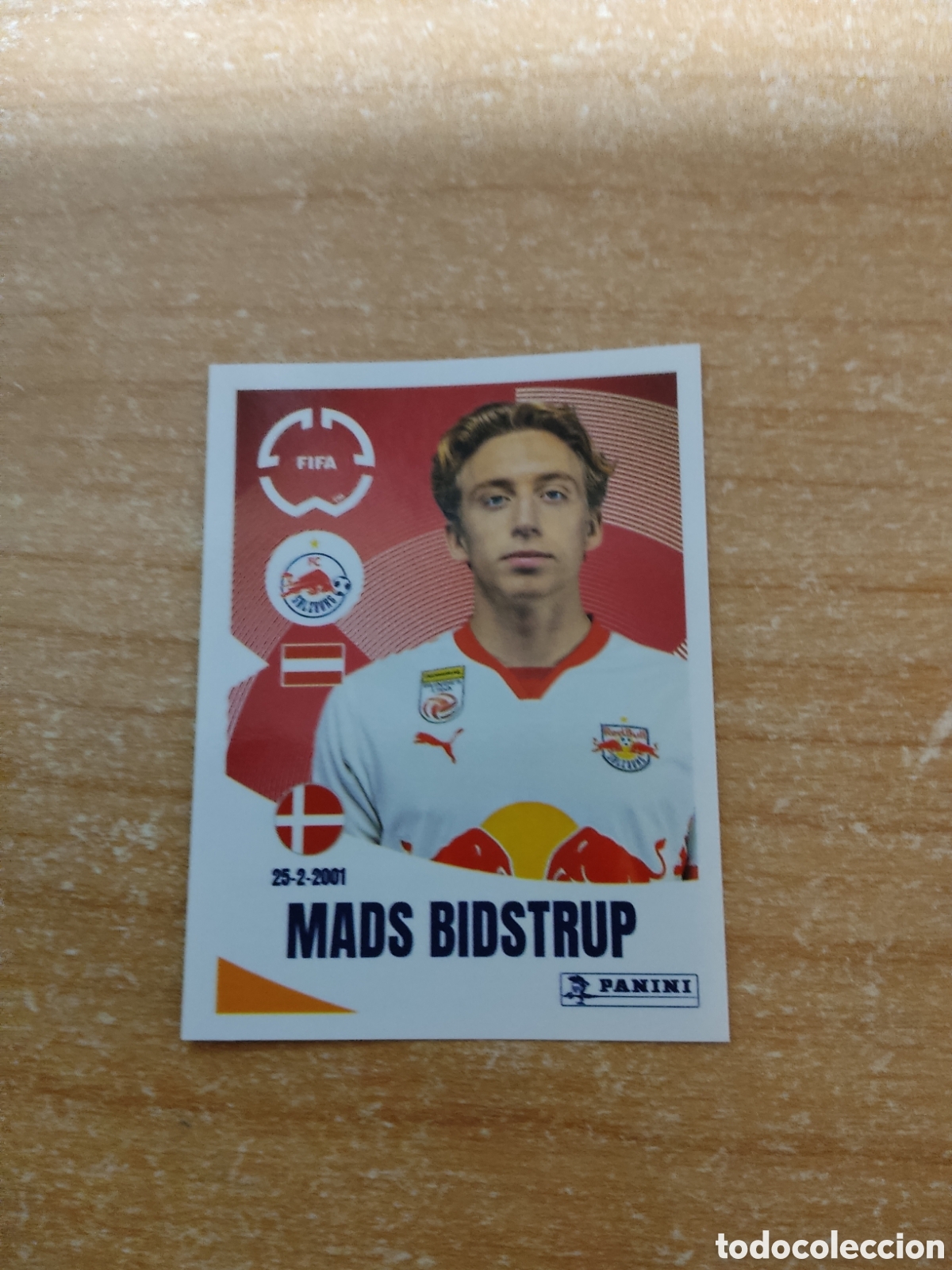 Cromos de f&uacute;tbol: 541 MADS BIDSTRUP SALZBURG FIFA CLUB WORLD CUP 2025