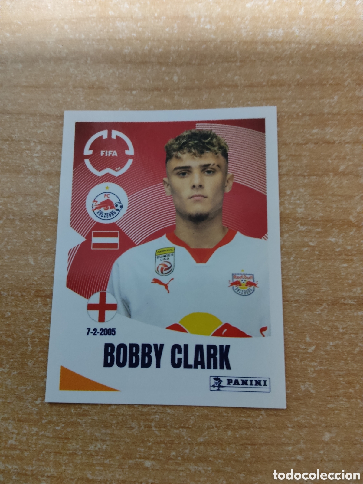 Cromos de f&uacute;tbol: 542 BOBBY CLARK SALZBURG FIFA CLUB WORLD CUP 2025