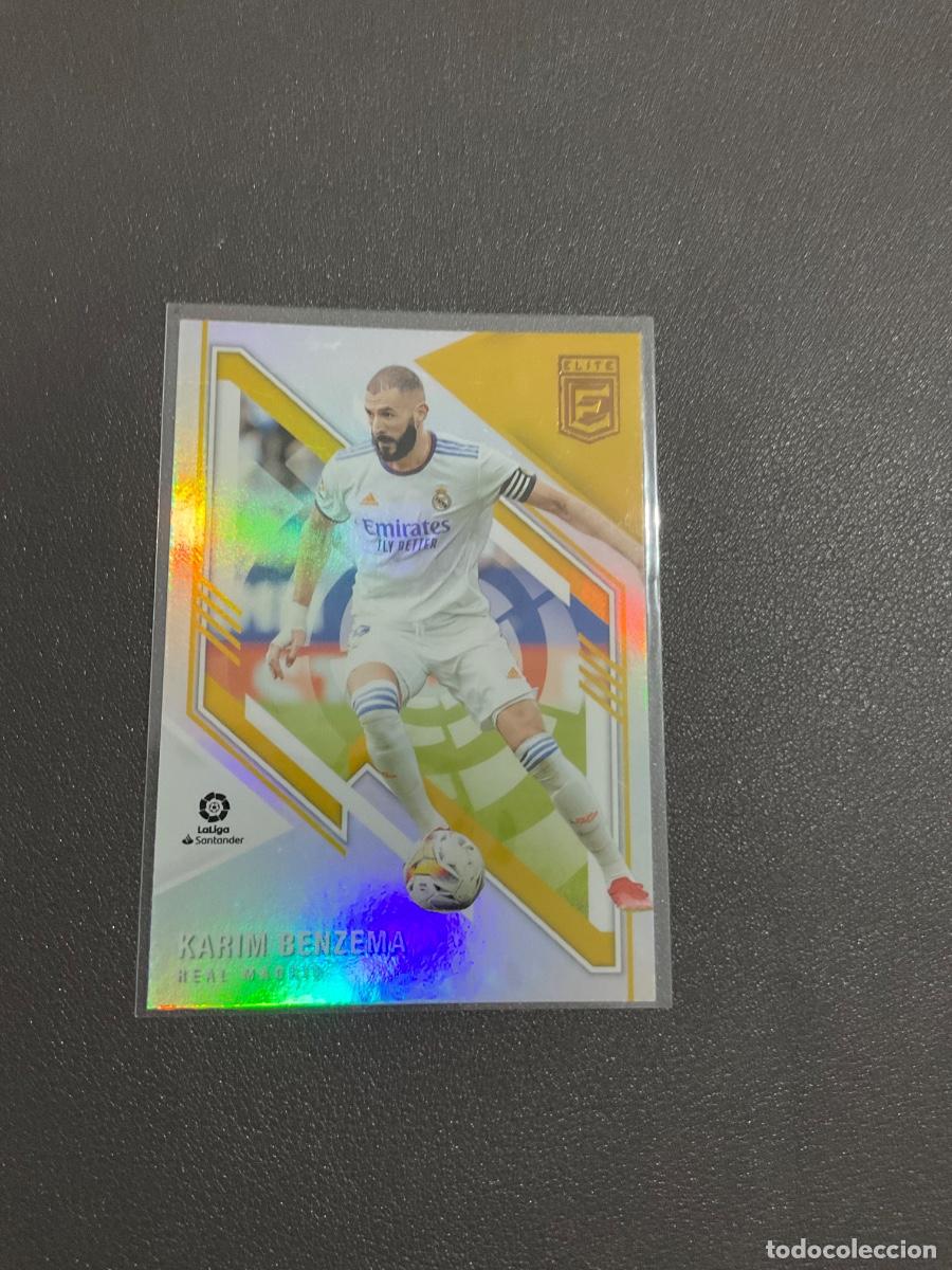 Cromos de f&uacute;tbol: Donrus Elite La Liga Soccer 2021 2022 (21 22) - Karim Benzema n 135 - Real Madrid