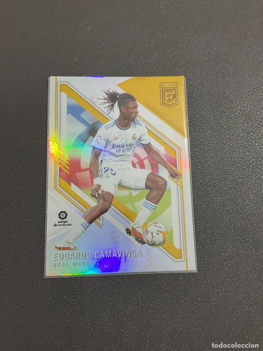 Cromos de Futebol: Donruss Elite La Liga Soccer 2021 2022 (21 22) - Eduardo Camavinga n 133 - Real Madrid