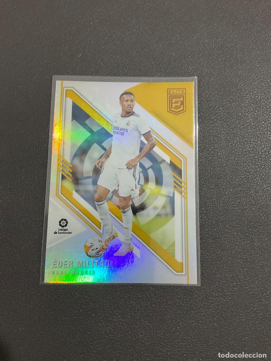 Fu&szlig;ball-Sticker: Donruss Elite La Liga Soccer 2021 2022 (21 22) - Eder Militao n 132 - Real Madrid