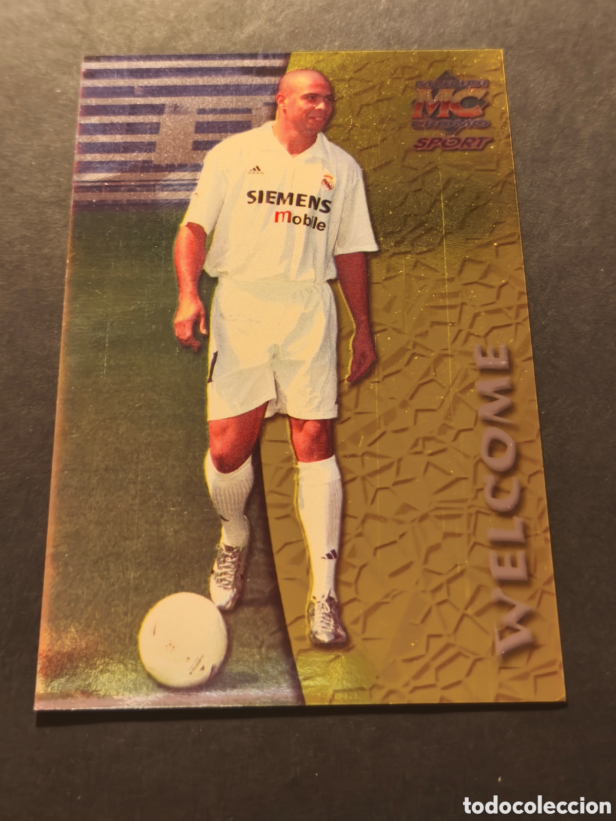 Cromos de Futebol: 544 RONALDO REAL MADRID MUNDICROMO FICHAS LIGA 2003 WELCOME