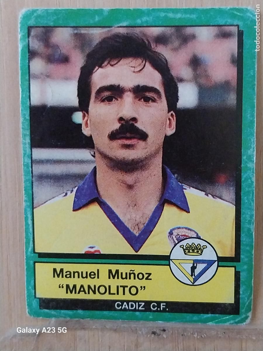 Figurine di Calcio: MONOLITO CADIZ PANINI FUTBOL 90 CROMO 65 SIN PEGAR NUNCA SOBADO A&Ntilde;O 1990 ***