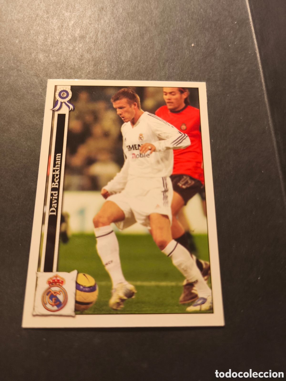 Figurine di Calcio: 44 DAVID BECKHAM REAL MADRID MUNDICROMO FICHAS DE LA LIGA 2006
