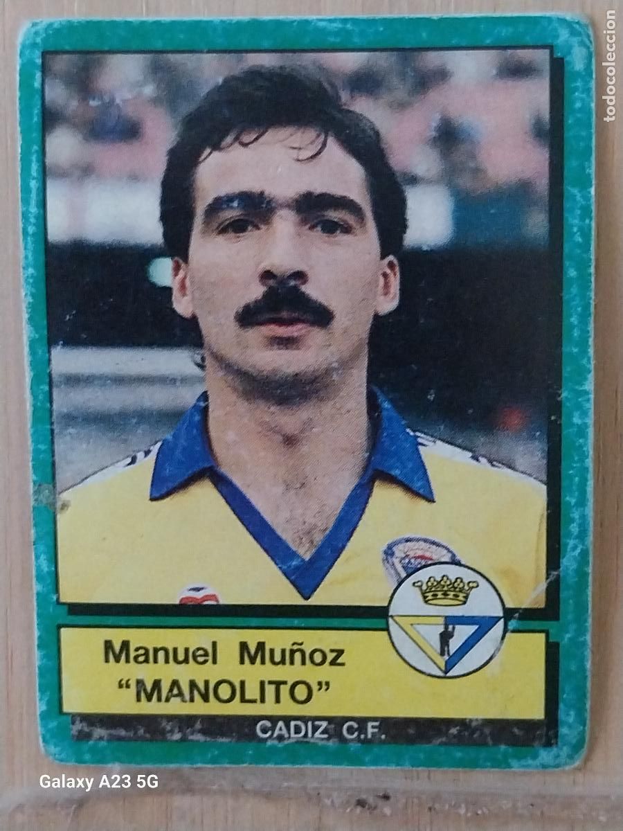 Figurine di Calcio: MONOLITO CADIZ PANINI FUTBOL 90 CROMO 65 SIN PEGAR NUNCA SOBADO A&Ntilde;O 1990 **