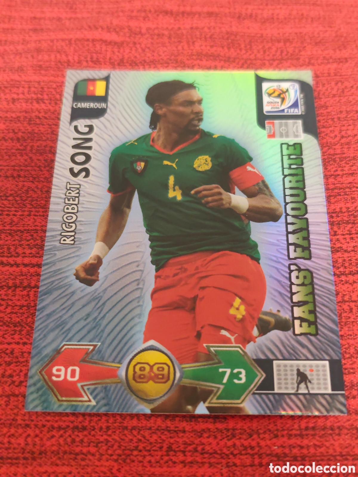Figurine di Calcio: FANS FAVOURITE SONG CAMER&Uacute;N ADRENALYN XL WORLD CUP SOUTH AFRICA 2010