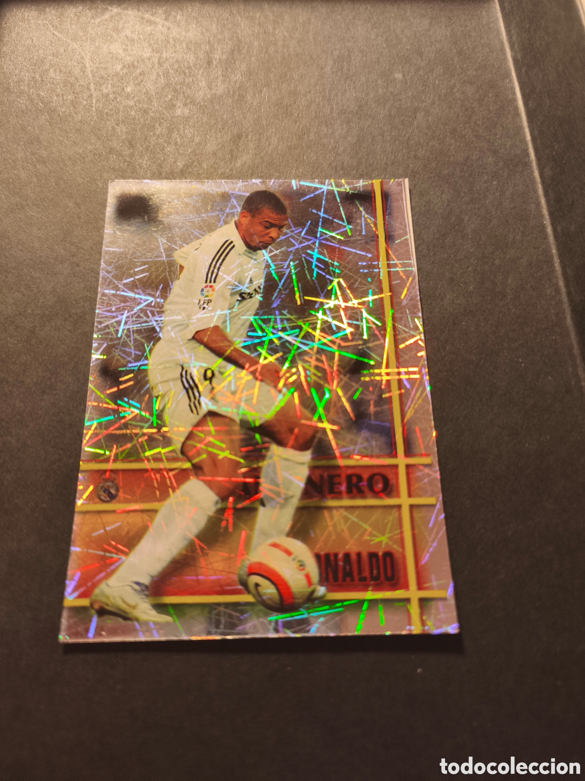 Figurine di Calcio: 549 RONALDO REAL MADRID MUNDICROMO FICHAS LIGA 2007 +CA&Ntilde;ONERO