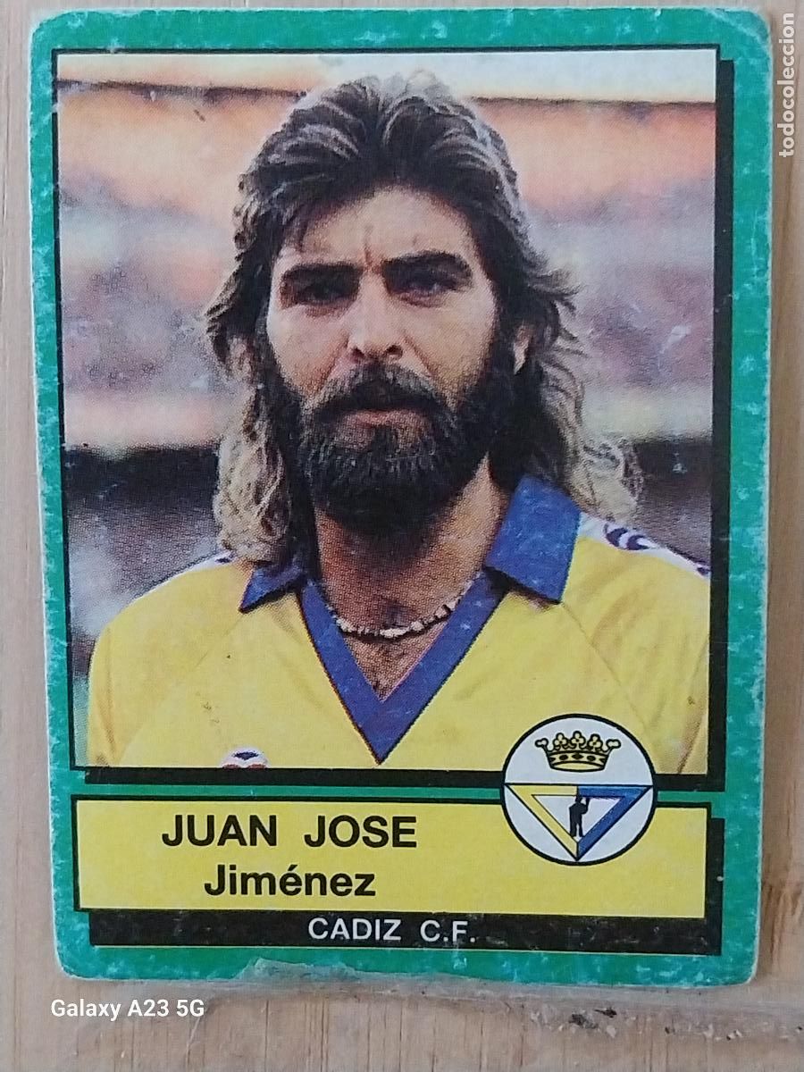 Figurine di Calcio: MONOLITO CADIZ PANINI FUTBOL 90 CROMO 59 SIN PEGAR NUNCA SOBADO A&Ntilde;O 1990 **