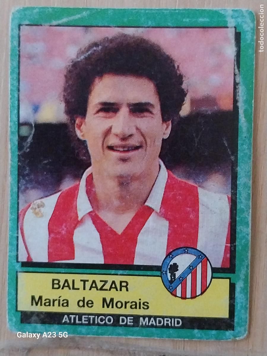 Cromos de f&uacute;tbol: BALTAZAR AT MADRID PANINI FUTBOL 90 CROMO 34 SIN PEGAR NUNCA SOBADO A&Ntilde;O 1990 **