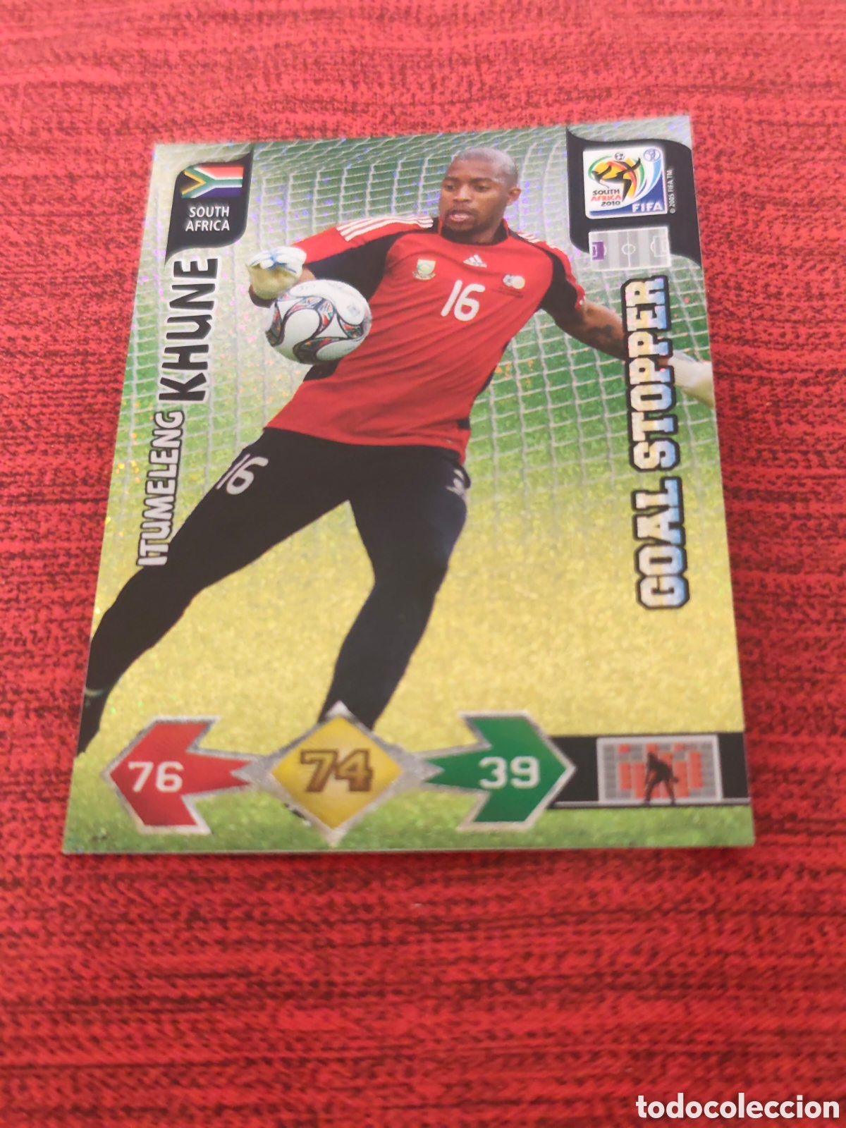 Cromos de f&uacute;tbol: GOAL STOPPER KHUNE SUD&Aacute;FRICA ADRENALYN XL WORLD CUP SOUTH AFRICA 2010