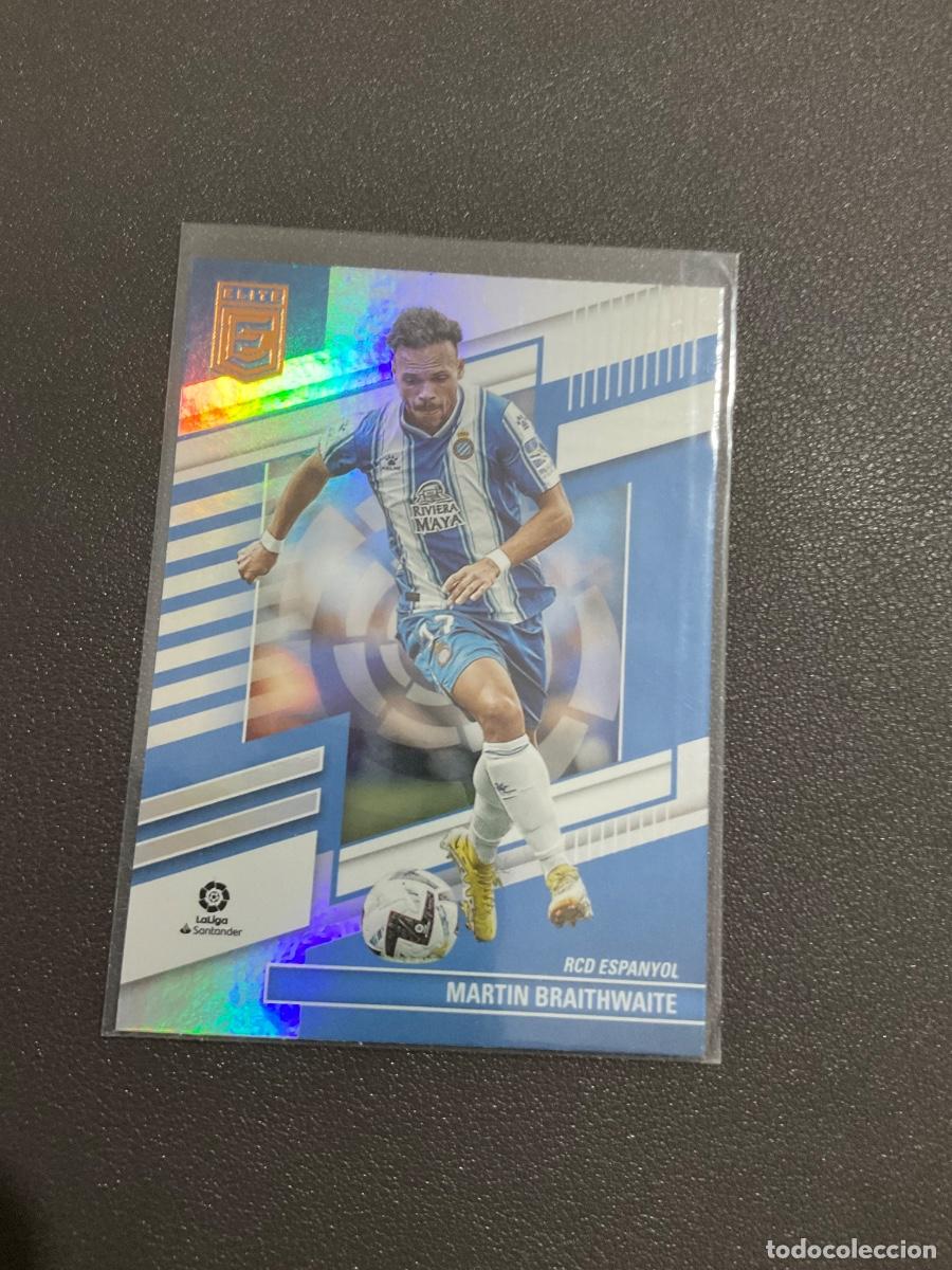 Cromos de f&uacute;tbol: Donrus Elite La Liga Soccer 2022 2023 (22 23) - RCD Espanyol - Martin Braithwaite n 117