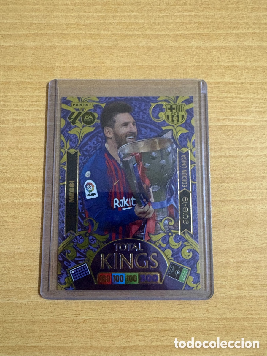 Football Stickers: Carta Messi Panini Total Kings