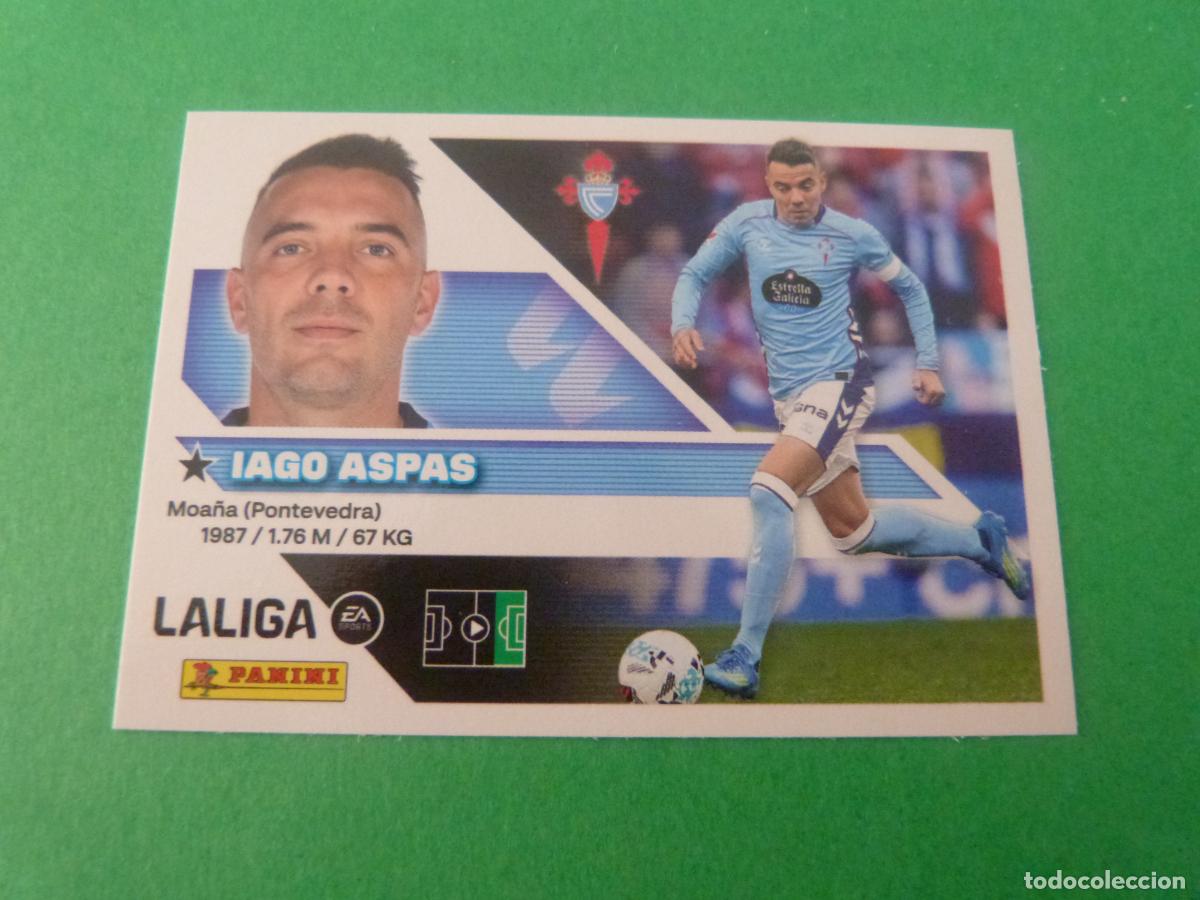 Cromos de f&uacute;tbol: CROMO FUTBOL IAGO ASPAS CELTA DE VIGO SIN PEGAR N&ordm; 17 LIGA ESTE 2026-2027/26-27 PANINI