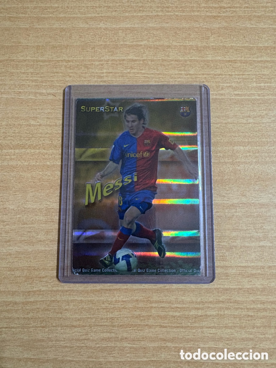 Cromos de Futebol: Carta Messi Fc Barcelona