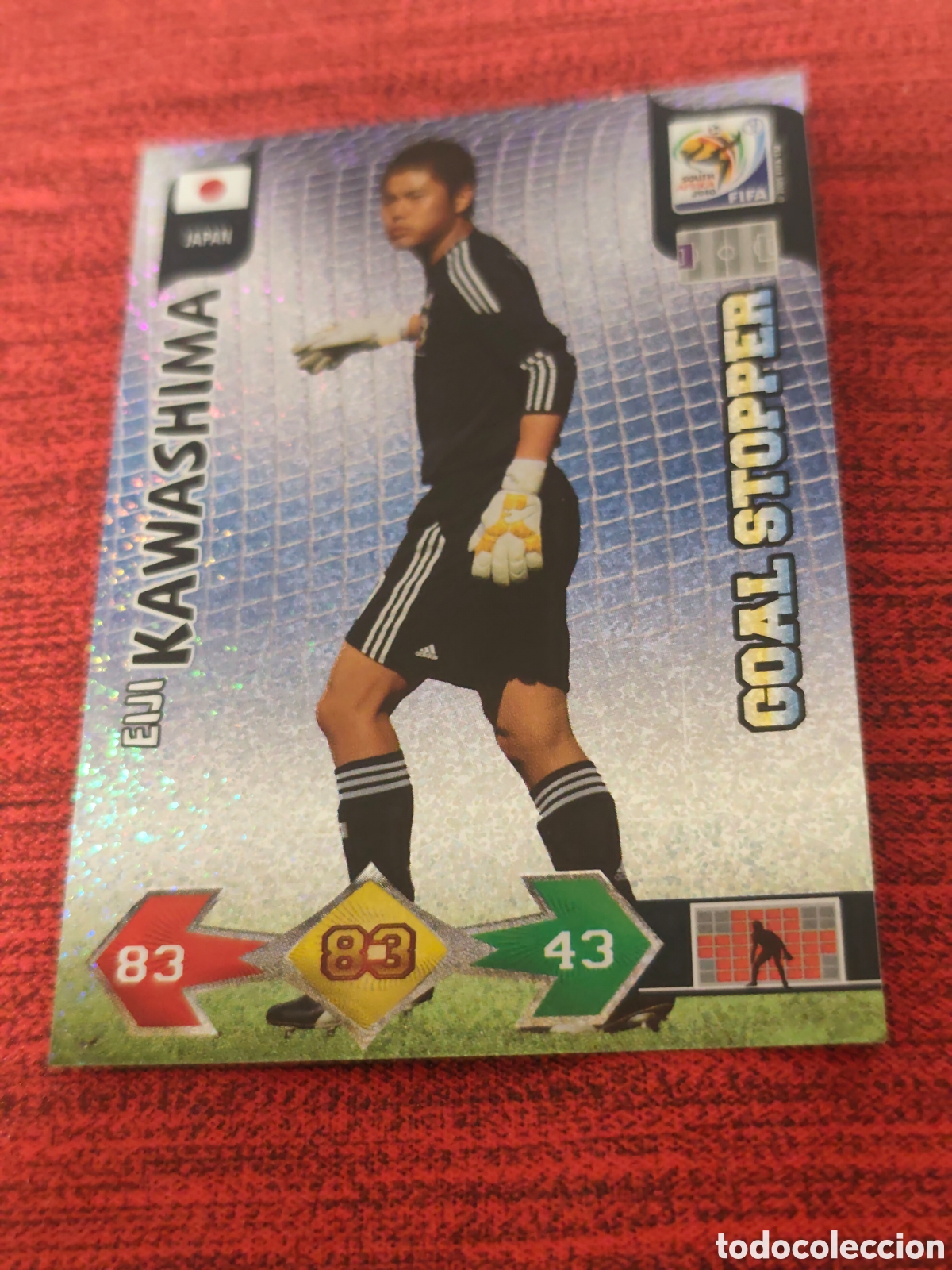 Cromos de f&uacute;tbol: GOAL STOPPER KAWASHIMA JAPON ADRENALYN XL WORLD CUP SOUTH AFRICA 2010
