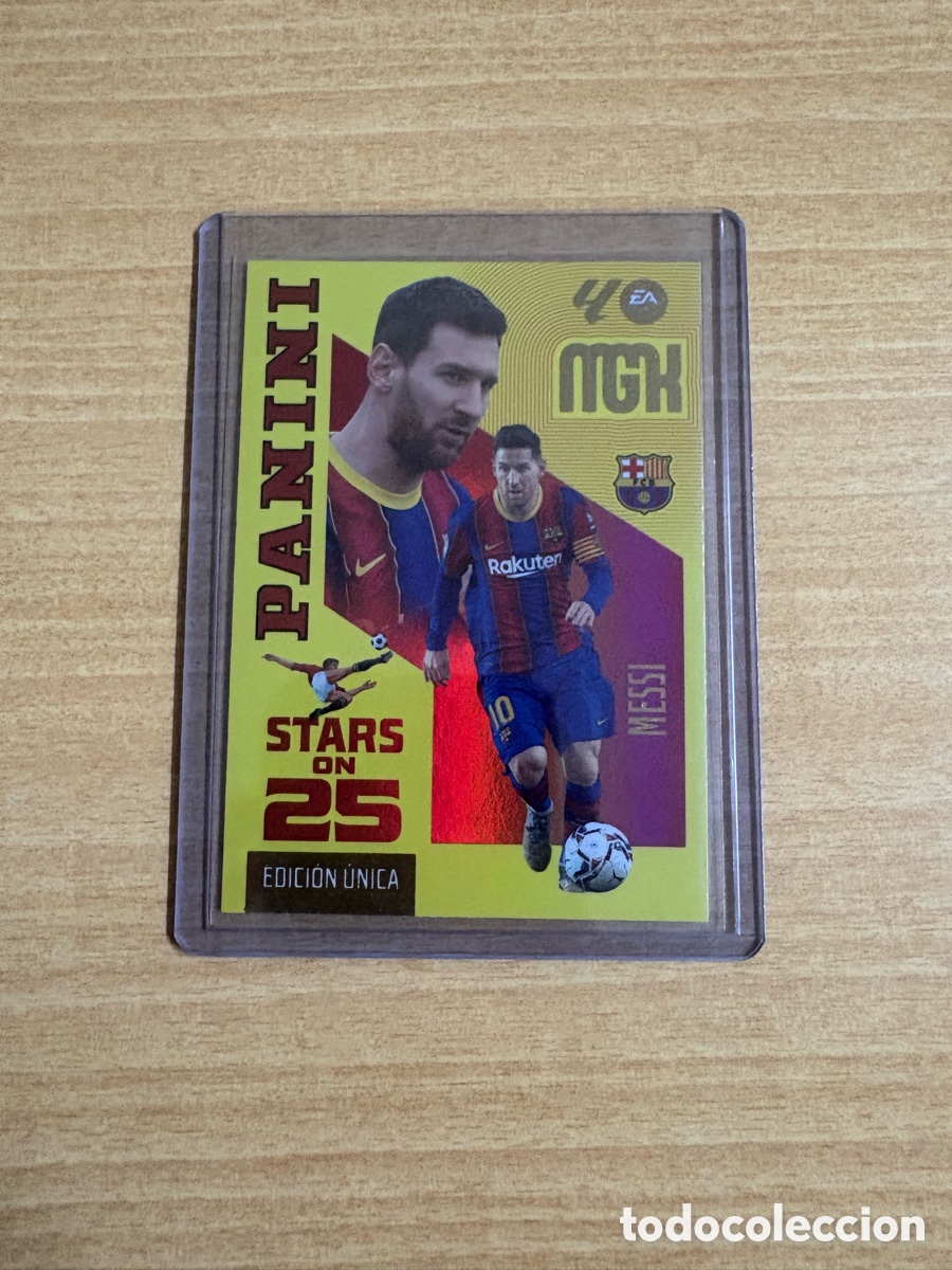 Cromos de Futebol: Carta de Messi Fc Barcelona