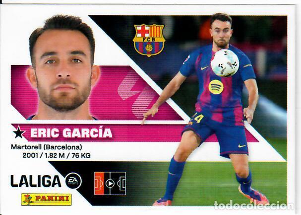 Cromos de f&uacute;tbol: CROMO PANINI LIGA ESTE 26 27 - N&ordm; 11 - ERIC GARC&Iacute;A - BARCELONA