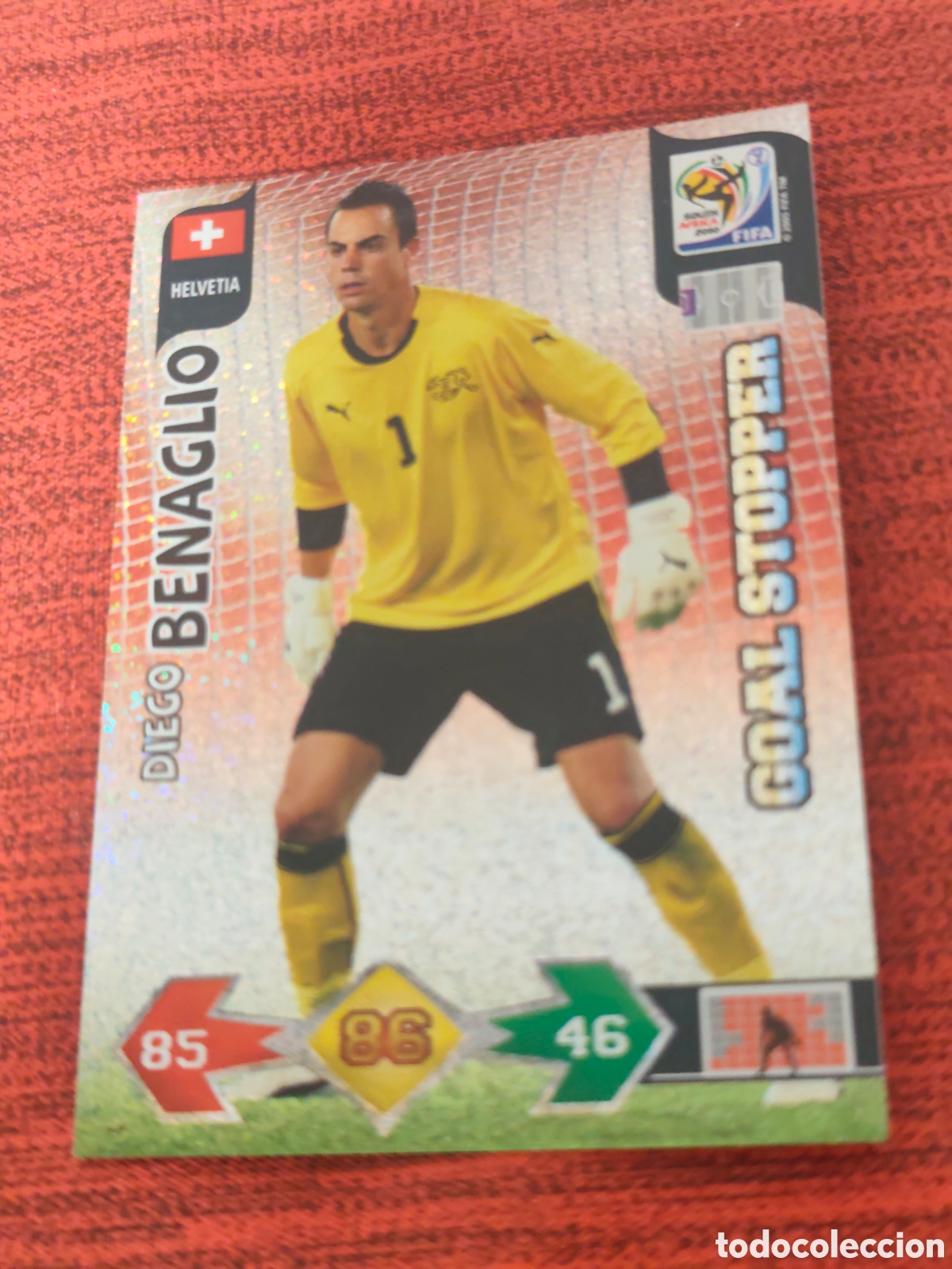 Cromos de f&uacute;tbol: GOAL STOPPER BENAGLIO SUIZA ADRENALYN XL WORLD CUP SOUTH AFRICA 2010