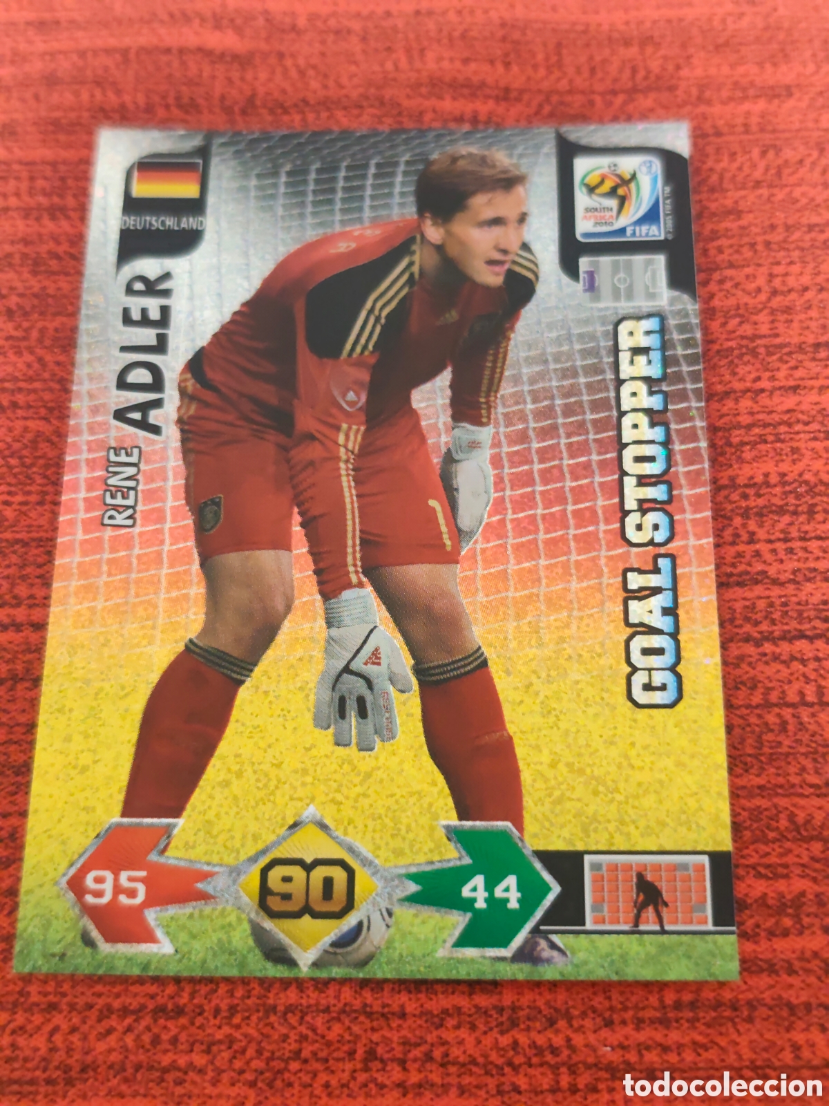 Cromos de f&uacute;tbol: GOAL STOPPER ADLER ALEMANIA ADRENALYN XL WORLD CUP SOUTH AFRICA 2010