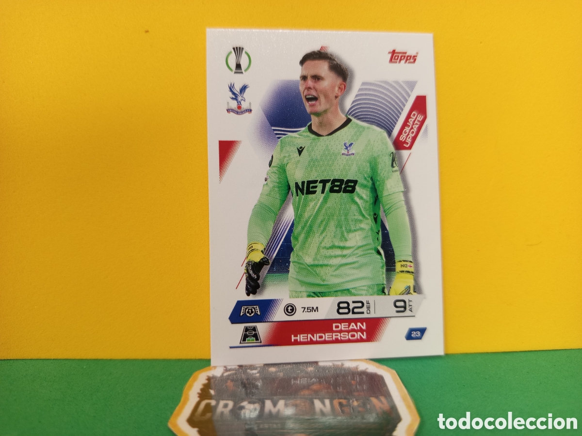 Figurine di Calcio: ❇️ CROMO ⚽ HENDERSON CRYSTAL PALACE 23 MATCH ATTAX EXTRA CHAMPIONS LEAGUE 2025 2026 25 26 ❇️
