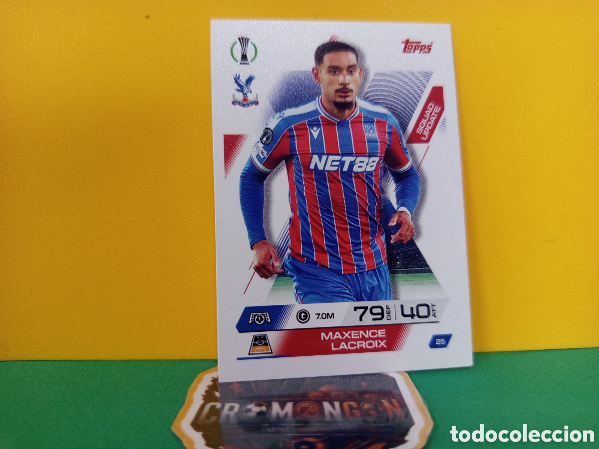 Figurine di Calcio: ❇️ CROMO ⚽ LACROIX CRYSTAL PALACE 25 MATCH ATTAX EXTRA CHAMPIONS LEAGUE 2025 2026 25 26 ❇️