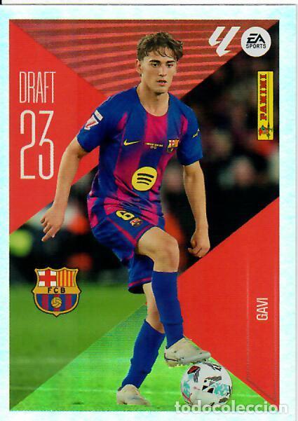 Cromos de f&uacute;tbol: CROMO PANINI LIGA ESTE 26 27 - DRAFT 23 N&ordm; 8 - GAVI- BARCELONA