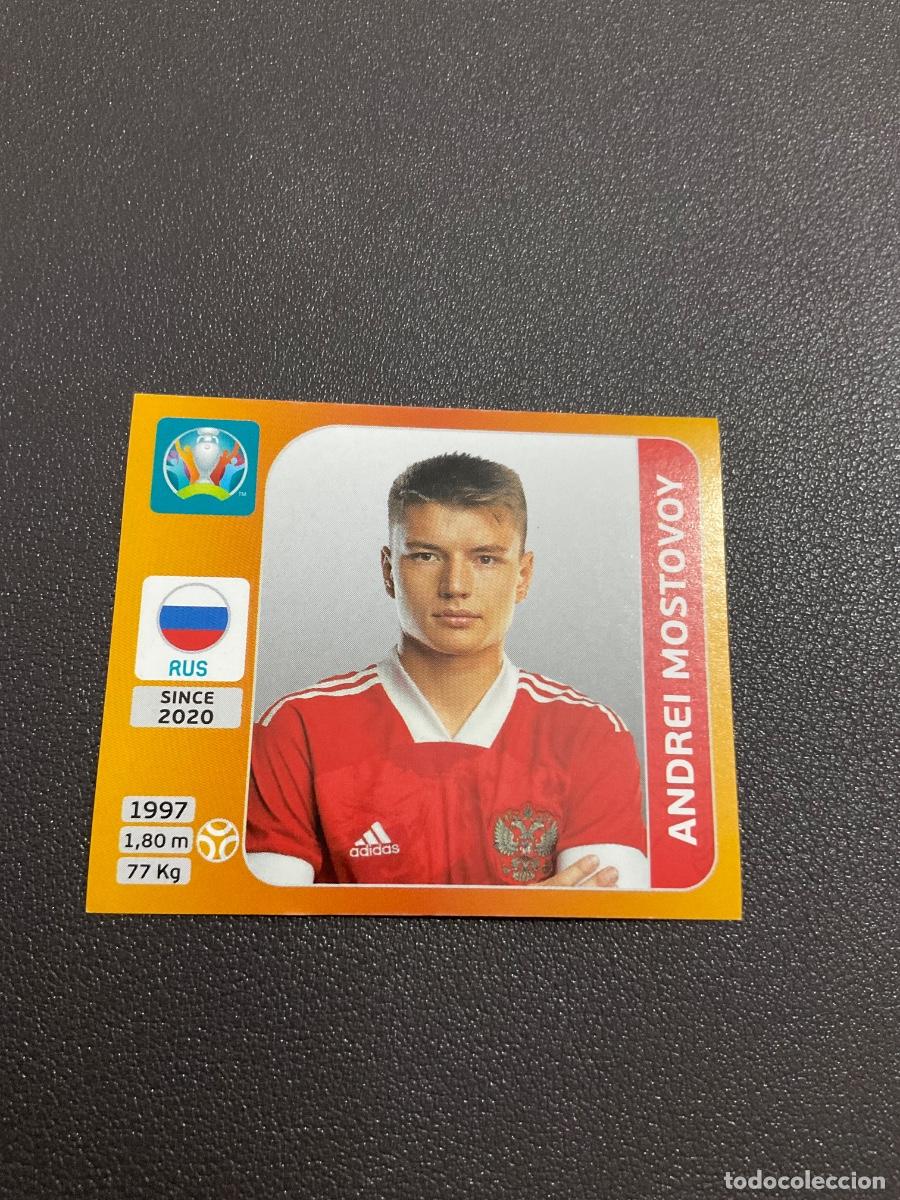 Cromos de f&uacute;tbol: Panini UEFA EURO 2020 stickers (Euro 20) - Andrei Mostovoy n 226 - Rusia