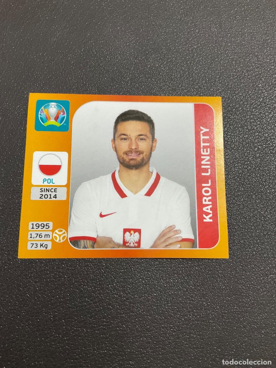 Cromos de f&uacute;tbol: Panini UEFA EURO 2020 stickers (Euro 20) - Karol Linetty n 474 - Polonia