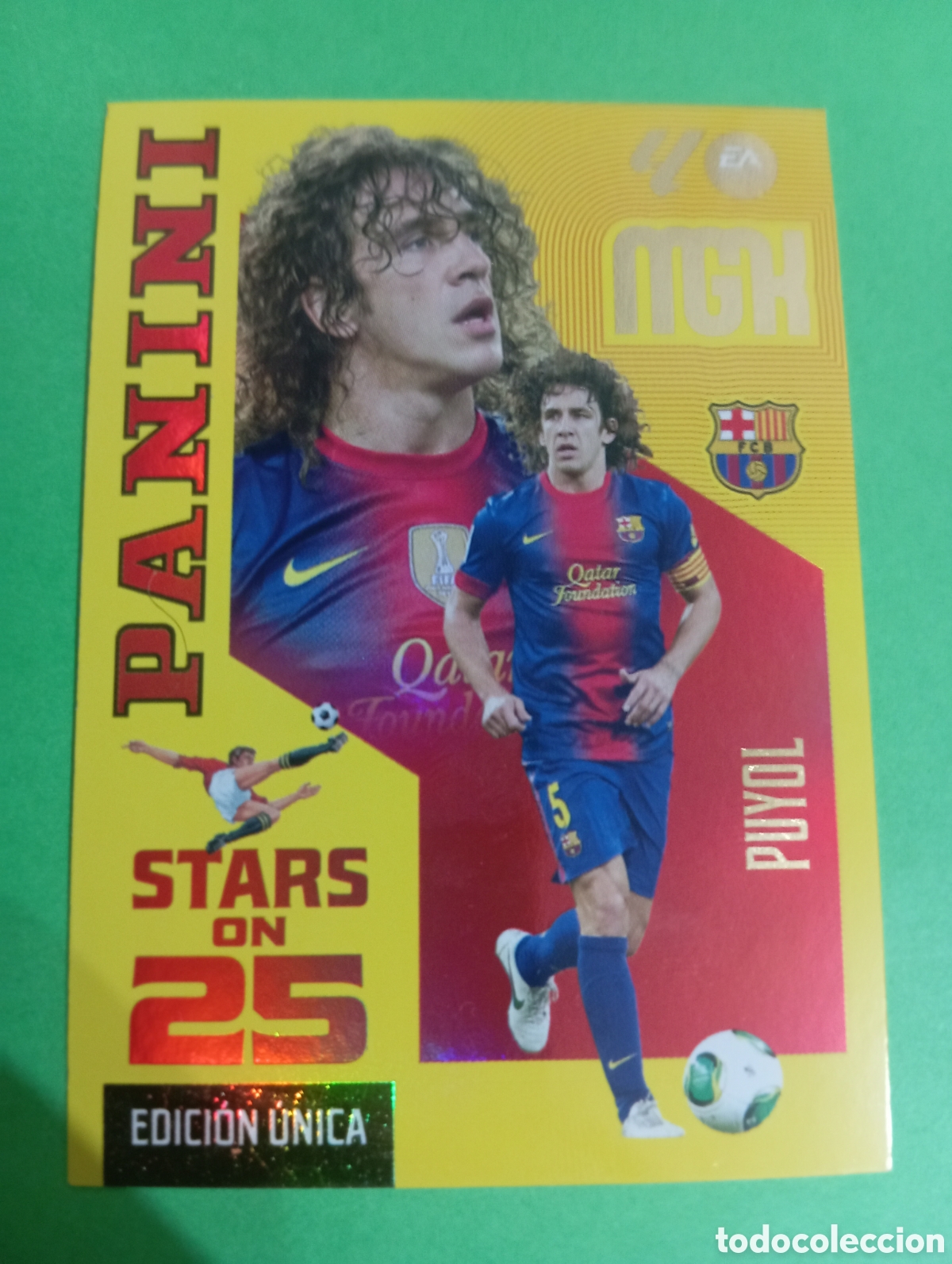 Cromos de f&uacute;tbol: Puyol Barcelona STARS ON 25 n&deg;429 / PANINI MEGACRACKS 2026/2027