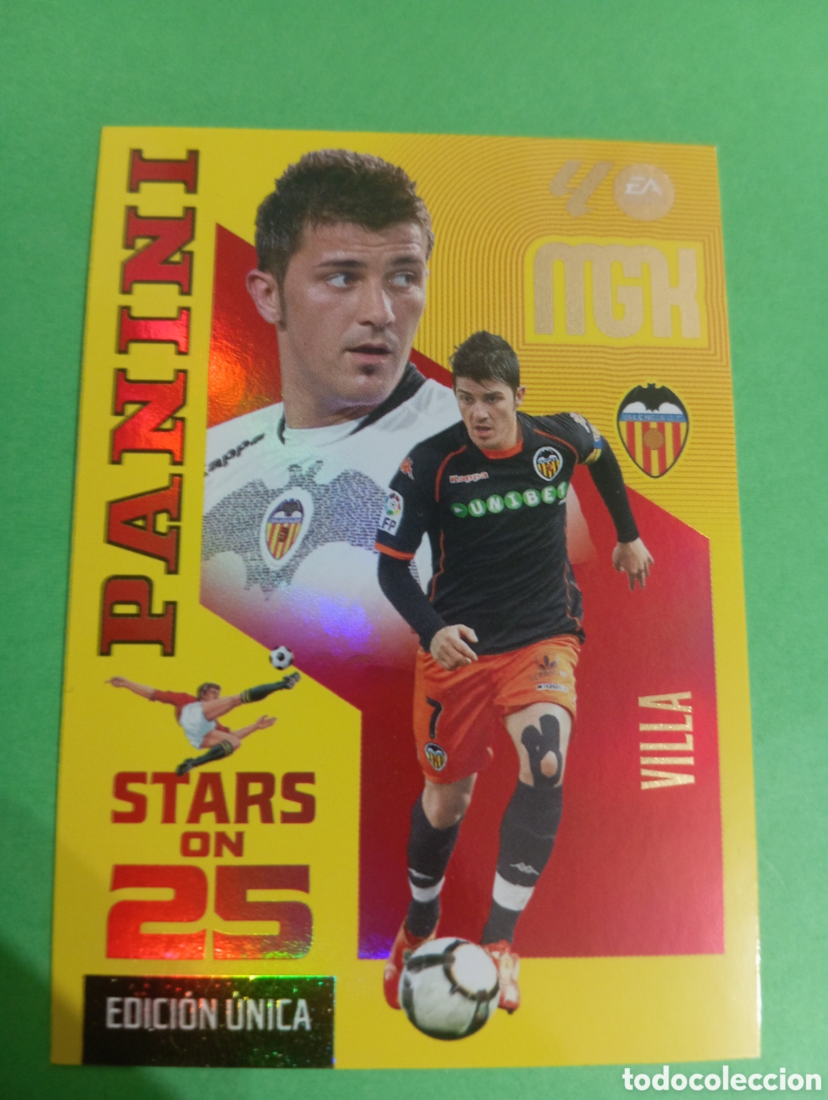 Cromos de f&uacute;tbol: Villa Valencia STARS ON 25 n&deg;435 / PANINI MEGACRACKS 2026/2027