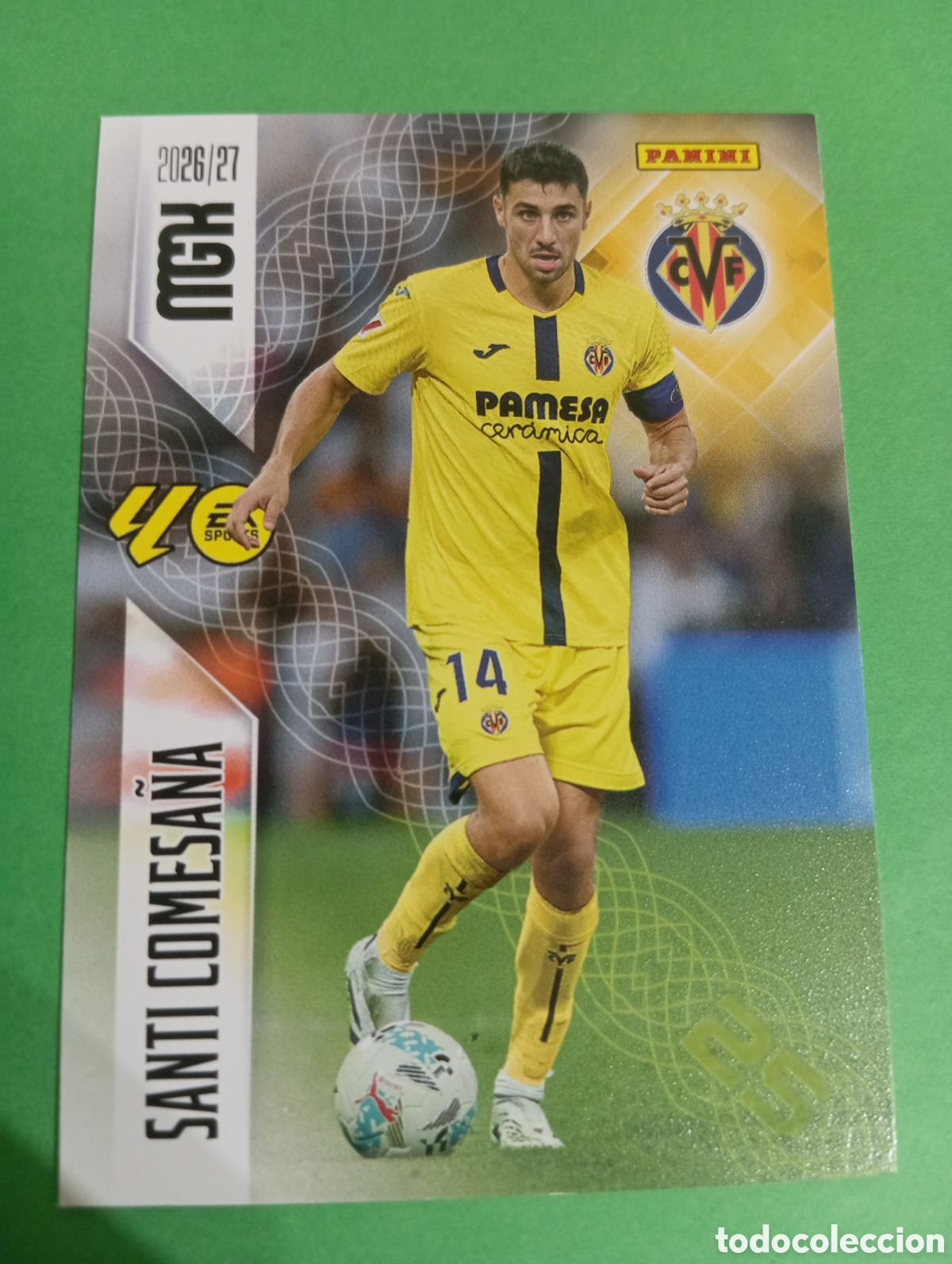 Cromos de f&uacute;tbol: Santi Comesa&ntilde;a Villarreal n&deg;370 / PANINI MEGACRACKS 2026/2027