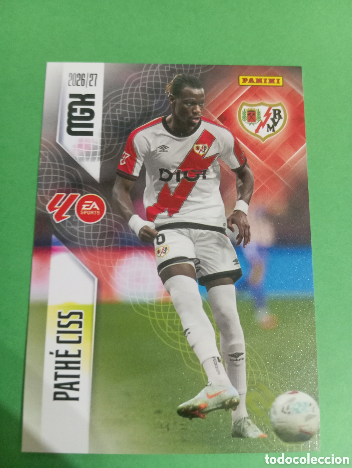 Cromos de f&uacute;tbol: Path&eacute; Ciss Rayo Vallecano n&deg;299 / PANINI MEGACRACKS 2026/2027