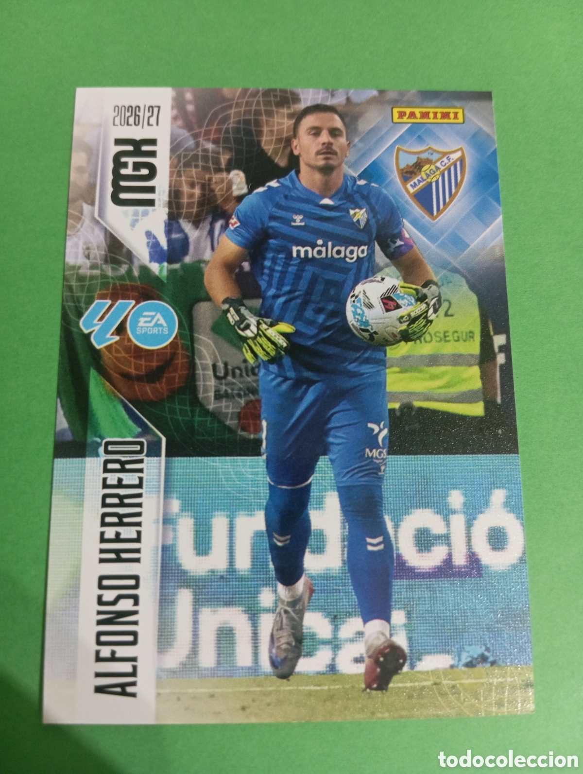Cromos de f&uacute;tbol: Alfonso Herrero M&aacute;laga n&deg;236 / PANINI MEGACRACKS 2026/2027
