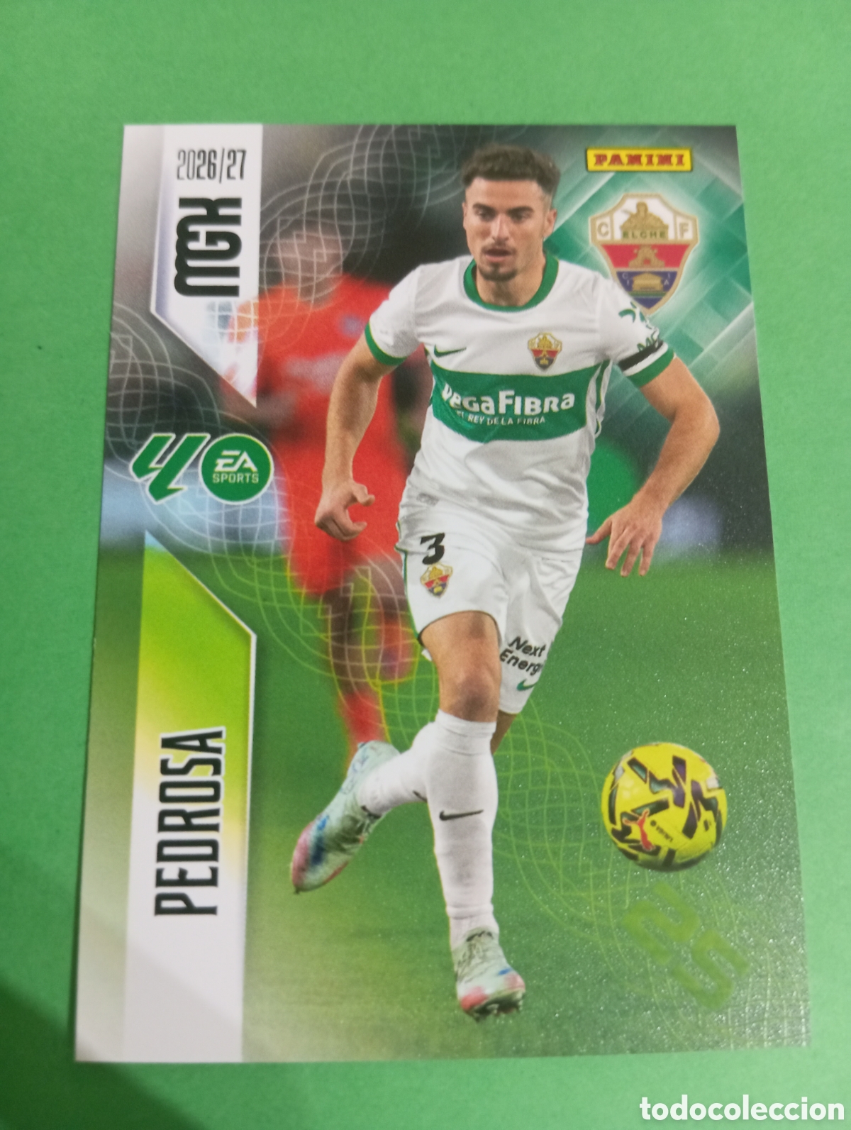 Cromos de f&uacute;tbol: Pedrosa Elche n&deg;152 / PANINI MEGACRACKS 2026/2027