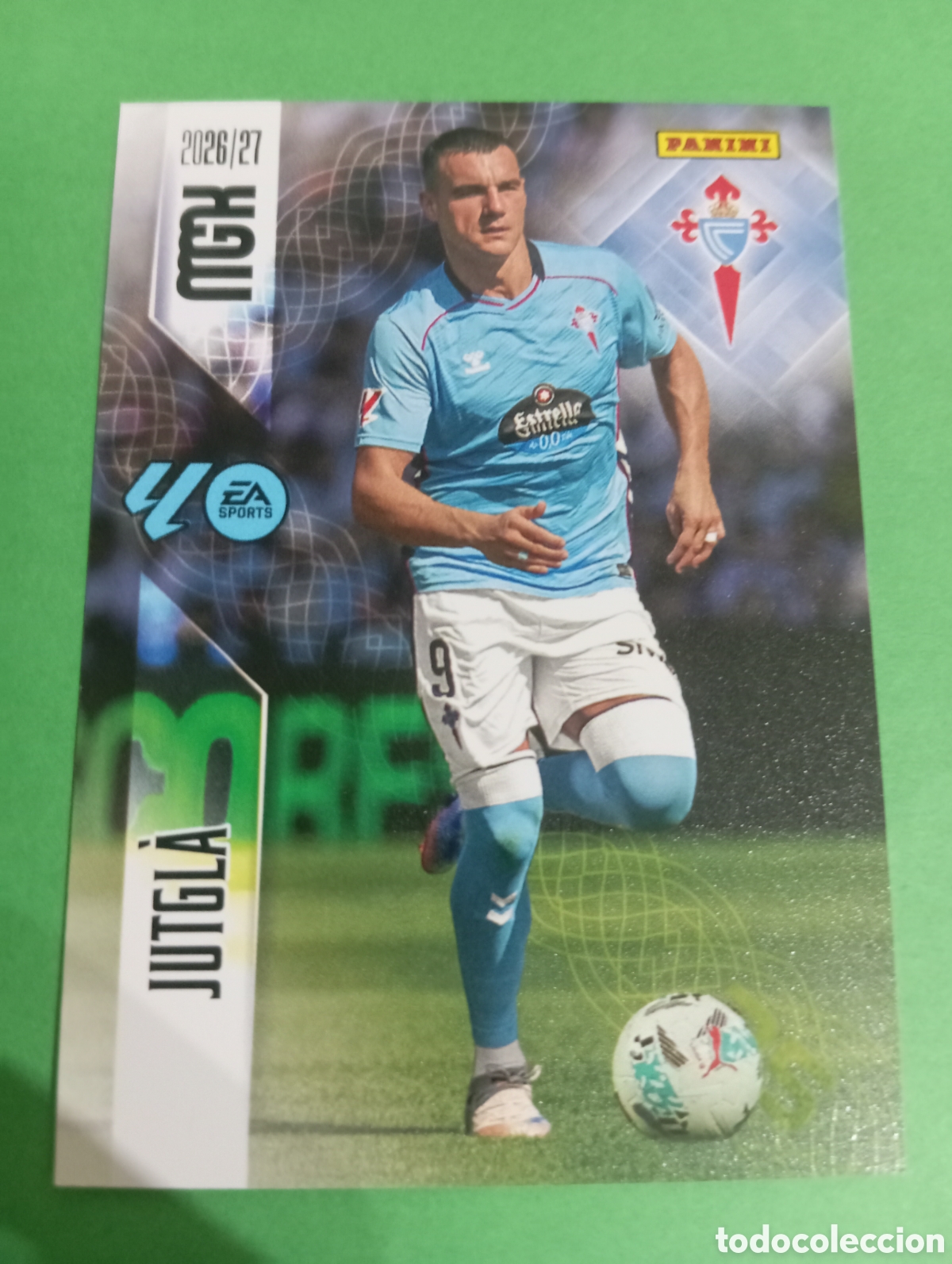 Cromos de f&uacute;tbol: Jutgl&aacute; Celta de Vigo n&deg;126 / PANINI MEGACRACKS 2026/2027